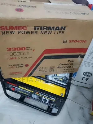 Firman SPG 4000 Generator for Small Businesses