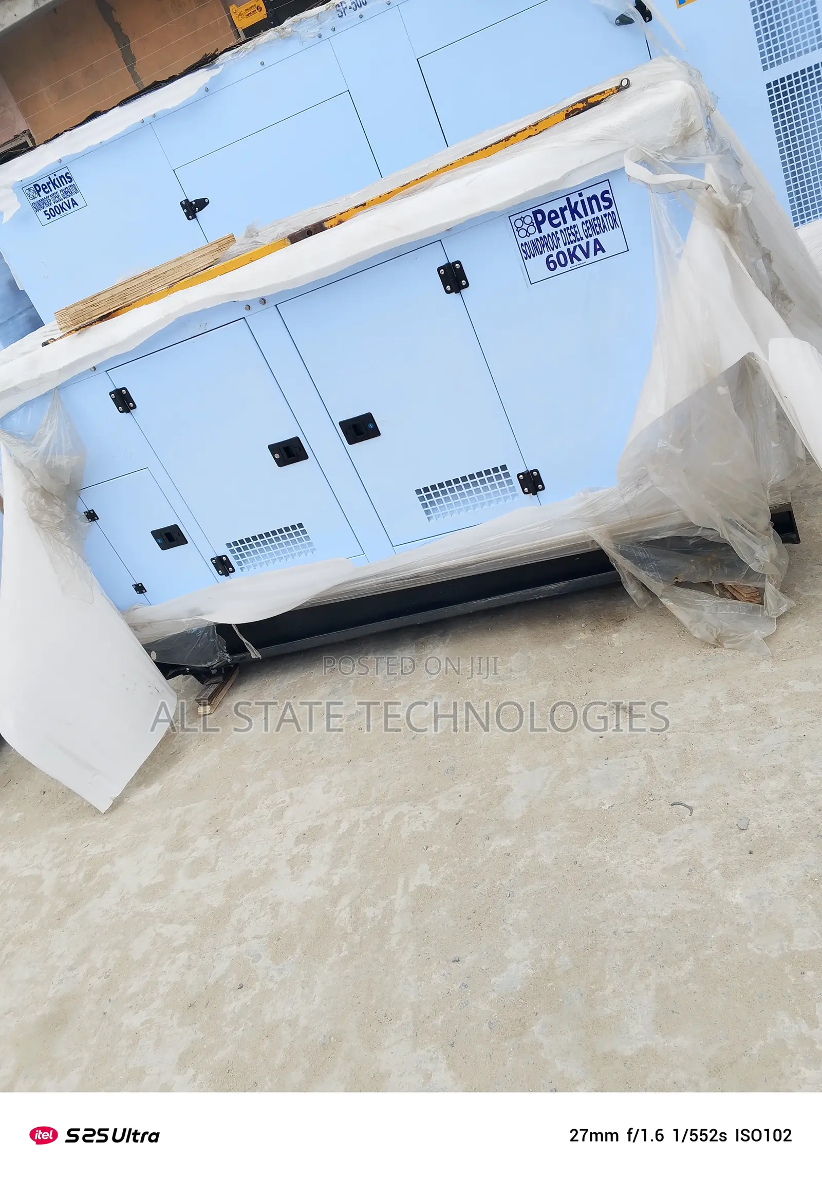 Perkins 1103a-33tg2 Generator – 60kva Output