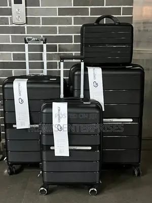 Luxurious Rubber Luggage Set