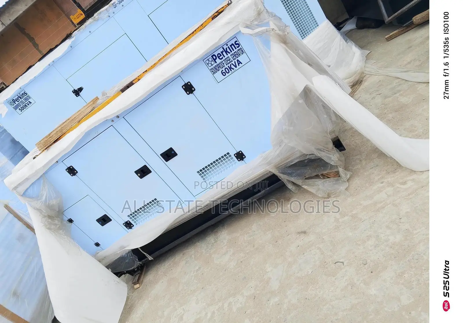 Heavy-Duty 60kva Perkins Generator – Tropicalized