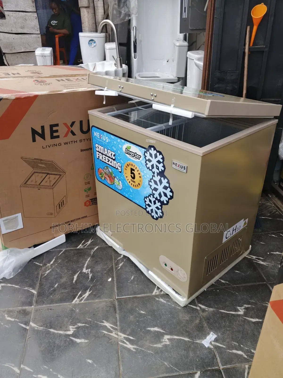 Nexus 160l Inverter Freezer