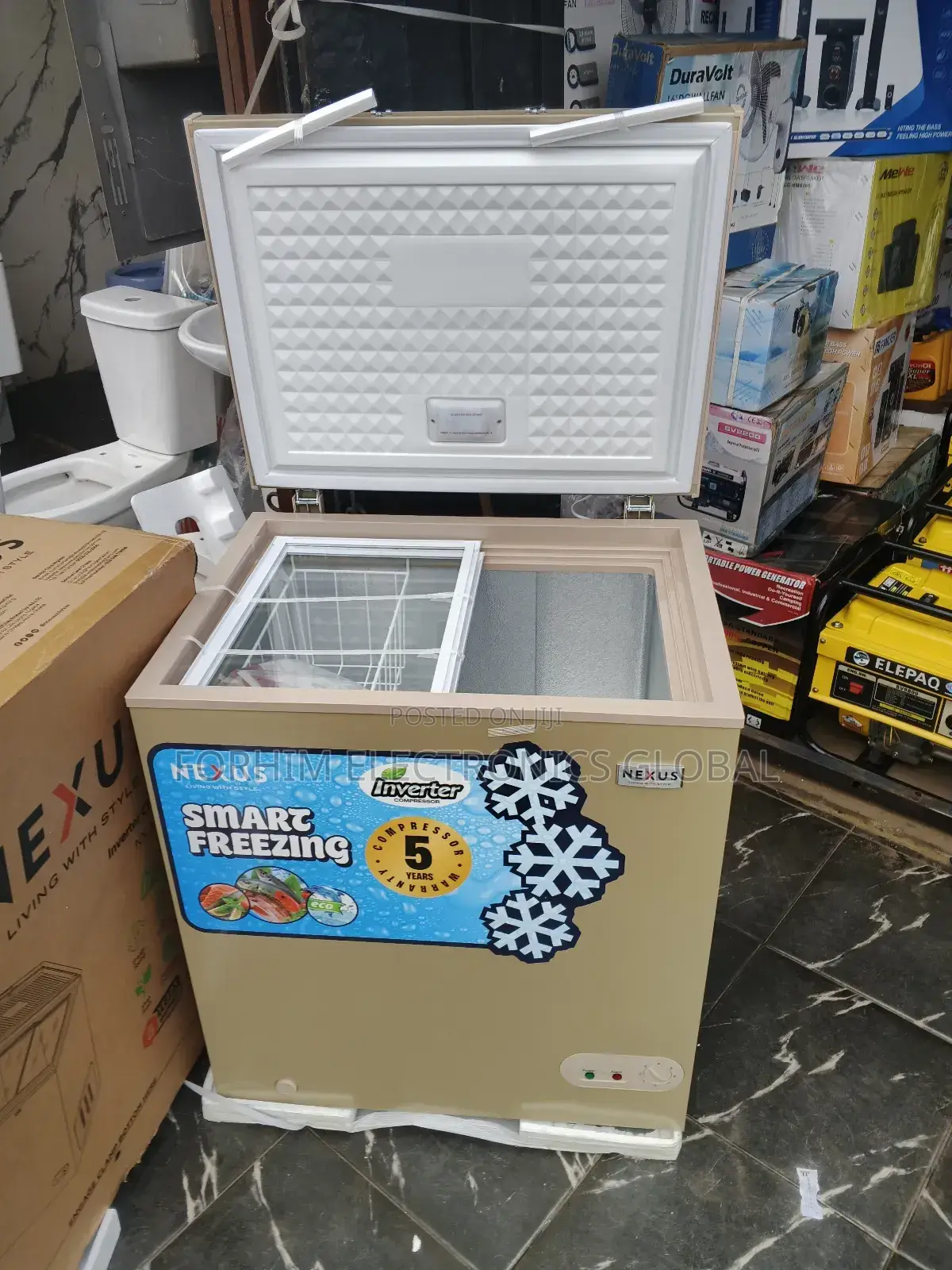 Nexus 160l Inverter Freezer