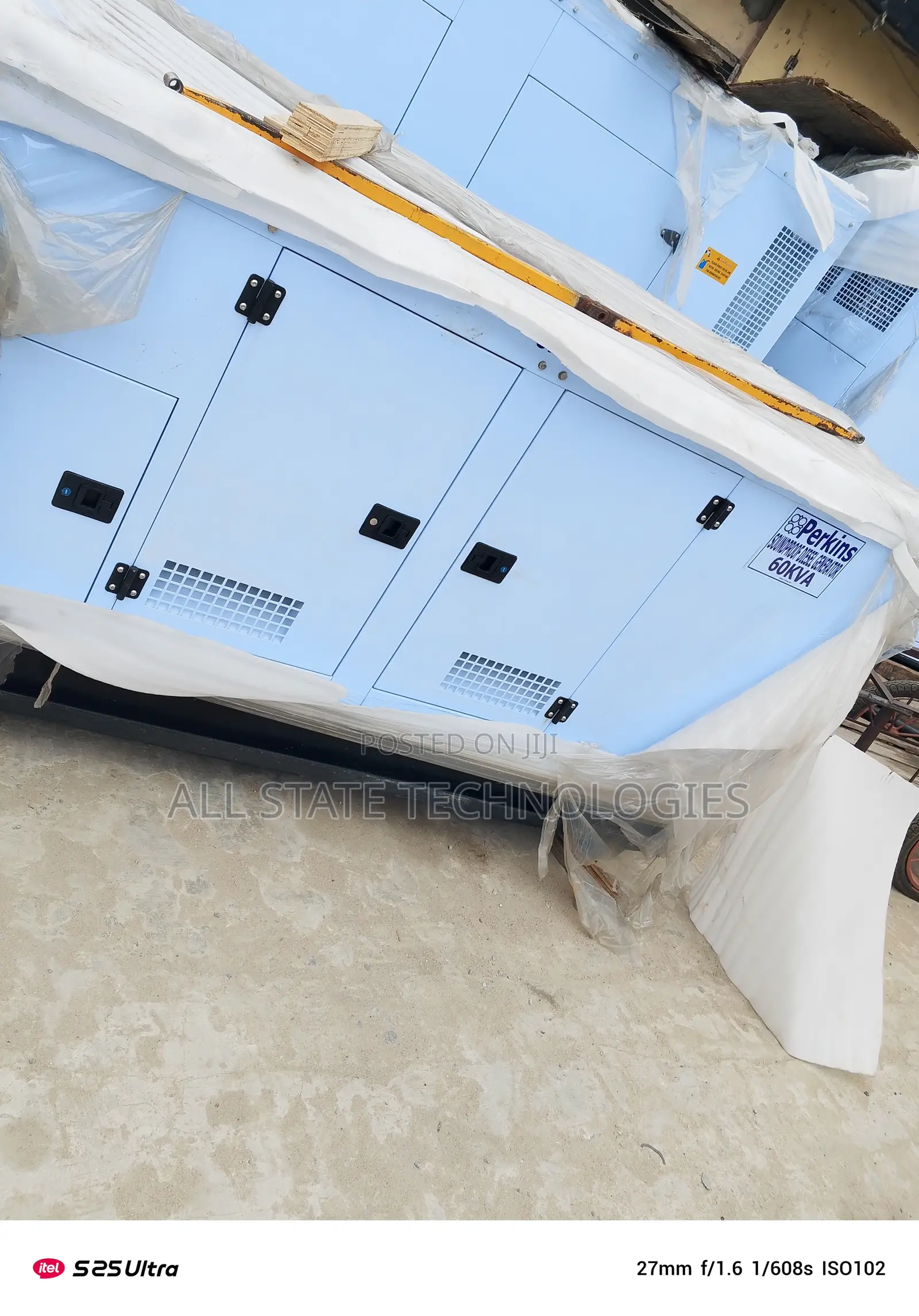 60kva Perkins Generator – Soundproof Canopy