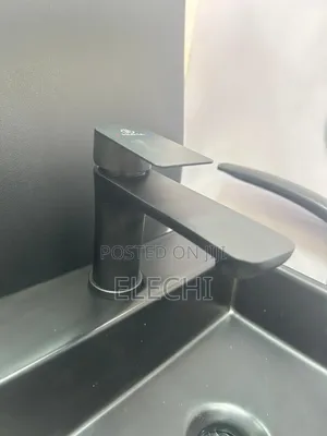 Mat Black Basin Mixer Tap