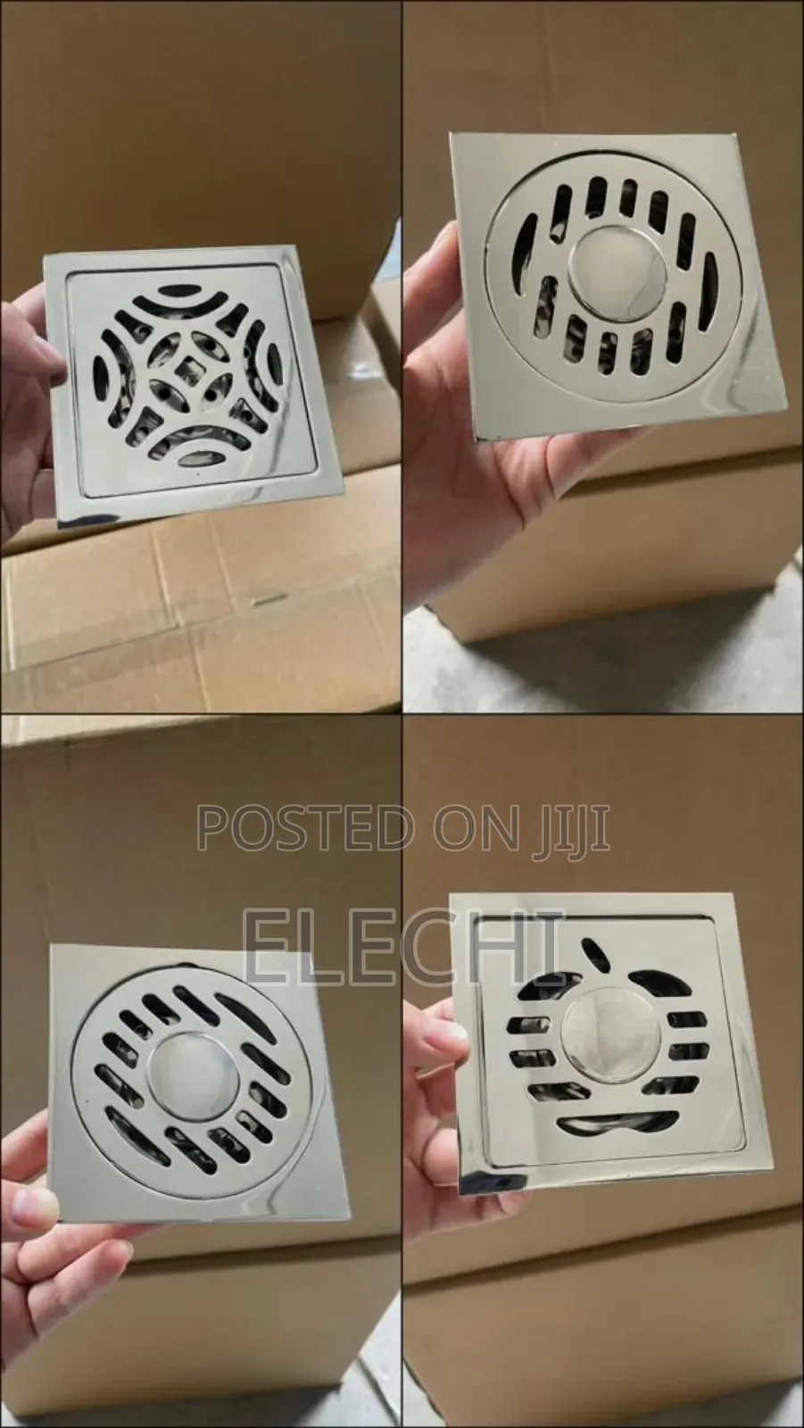 Bathroom Floor Drain (Stainless Steel)