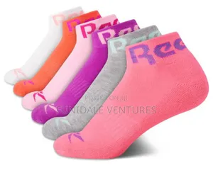 Reebok Girls 6 Pack Athletic Sock