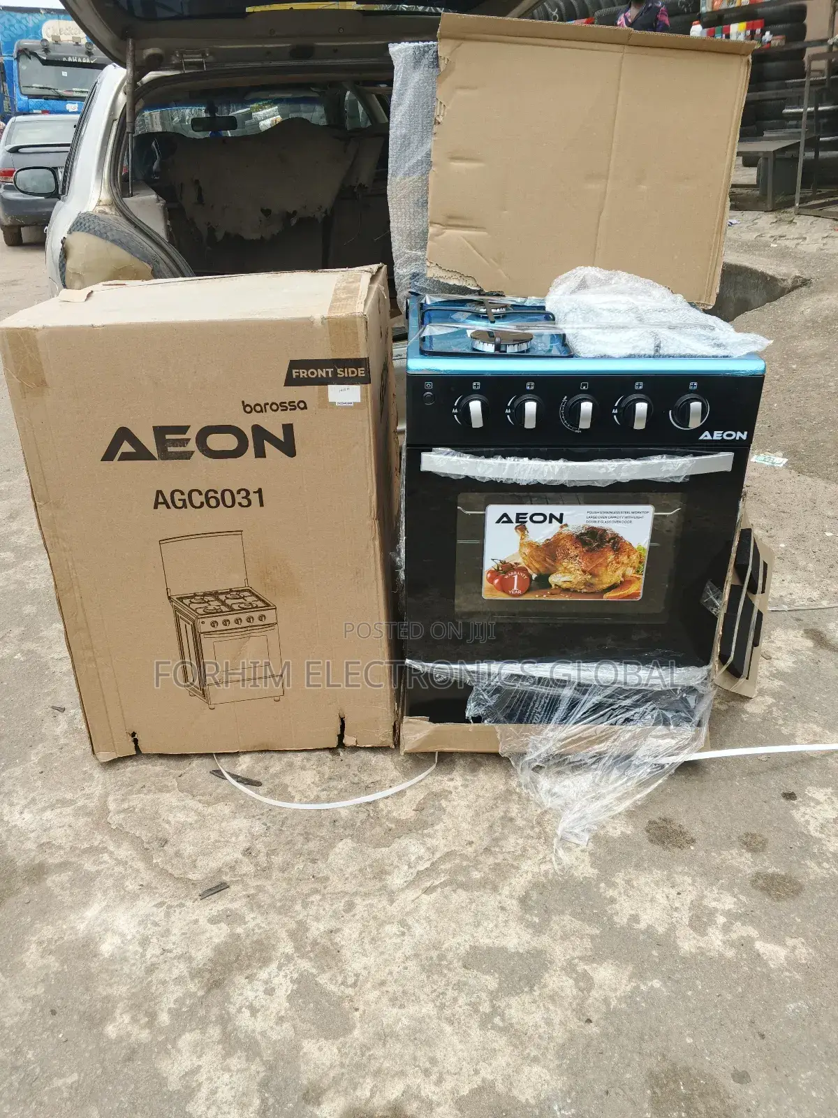 Aeon 60x60 Gas-Cooker