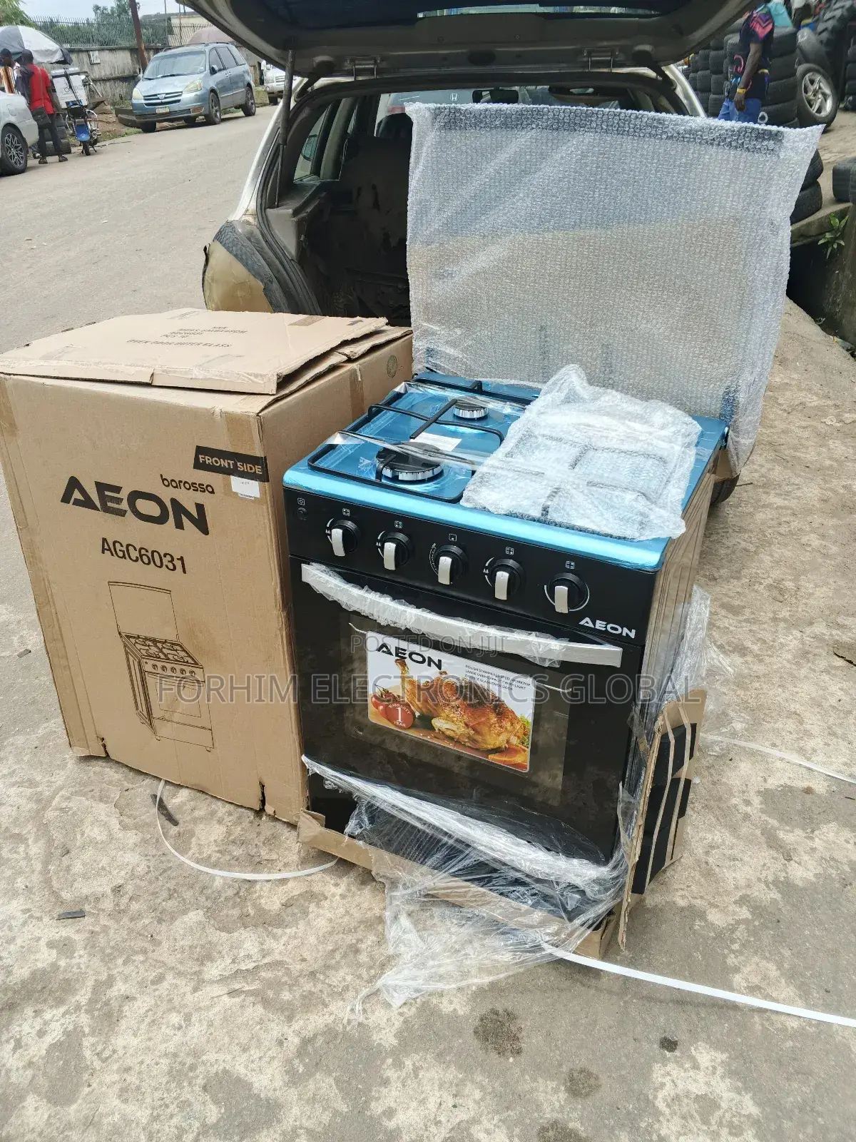 Aeon 60x60 Gas-Cooker