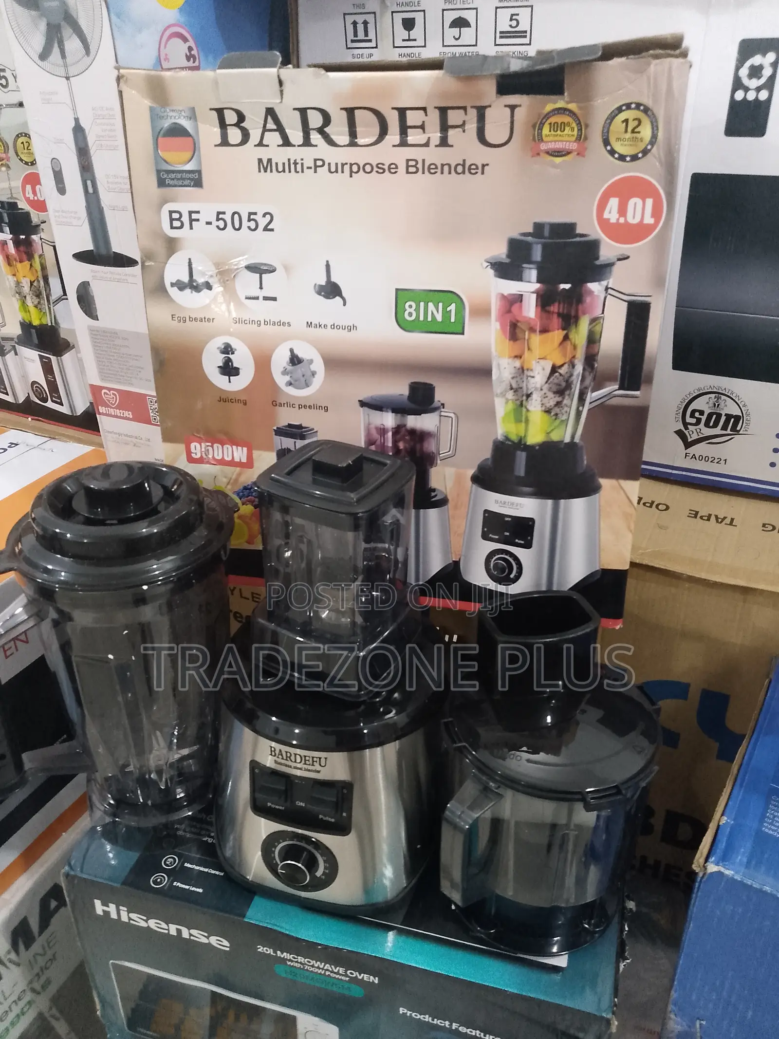 Bardefu Kitchen 8 in 1 Blender Bf 5042