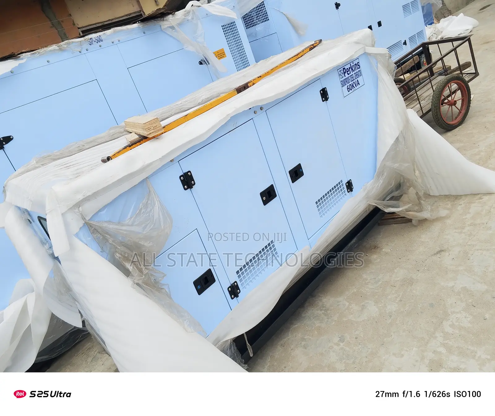 Perkins 60kva Generator – For Data Centers
