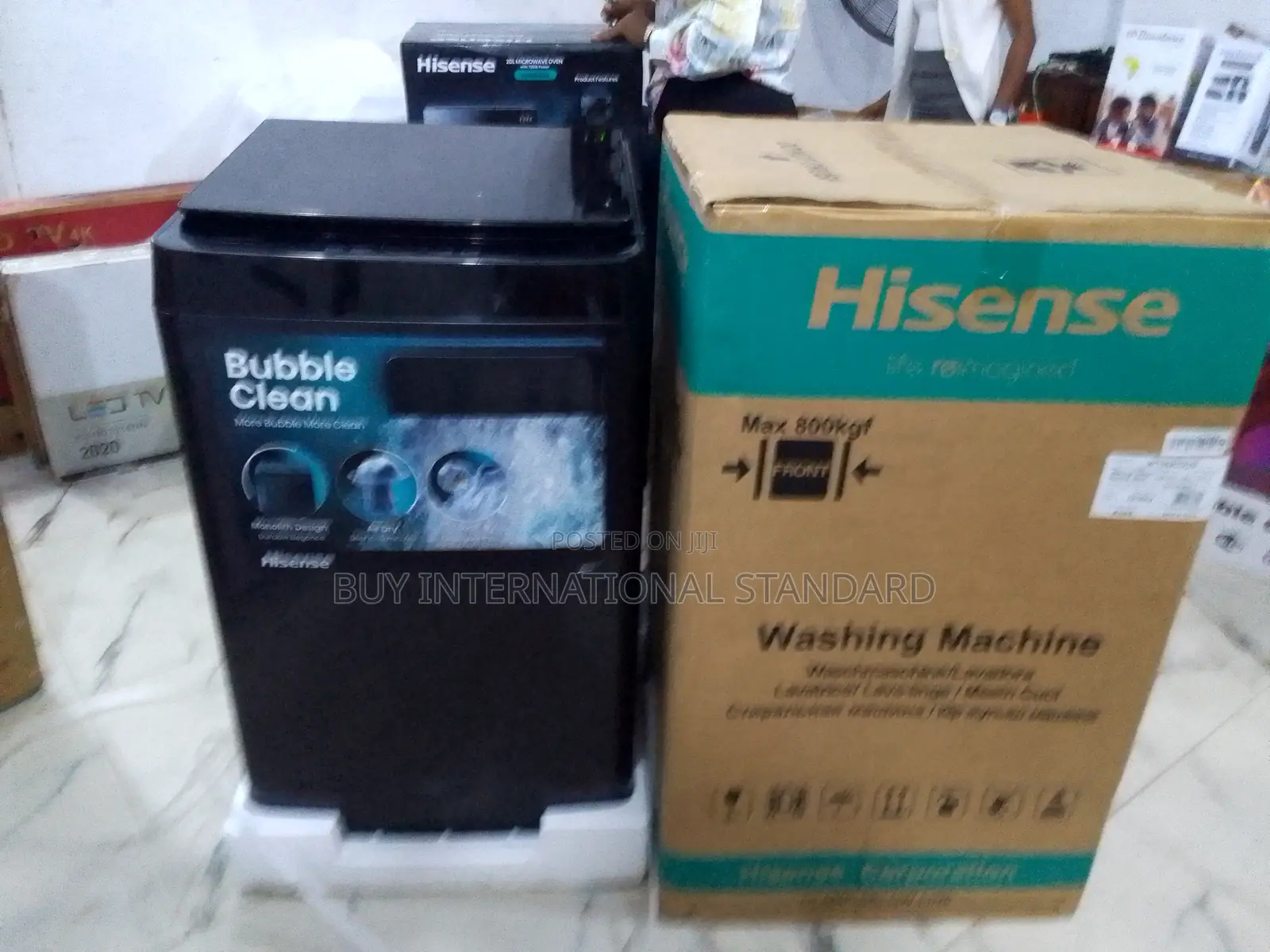 Get More Wash Per Load – Hisense 9kg Machine