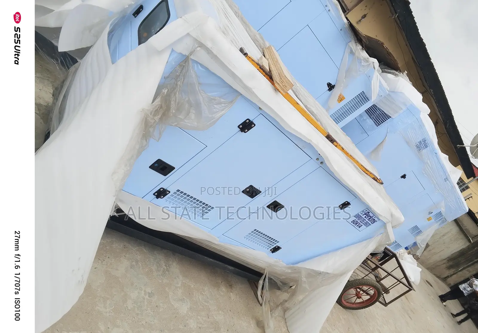 Perkins 60kva Generator – Noise-Controlled Canopy