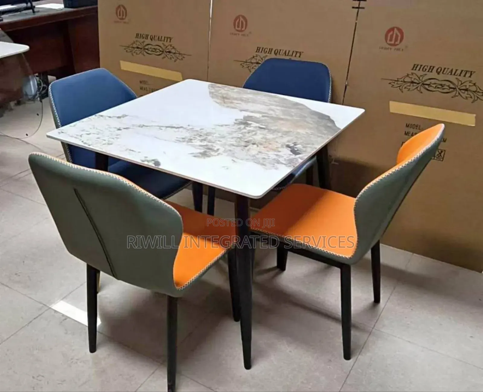 Multicolored Dining Set