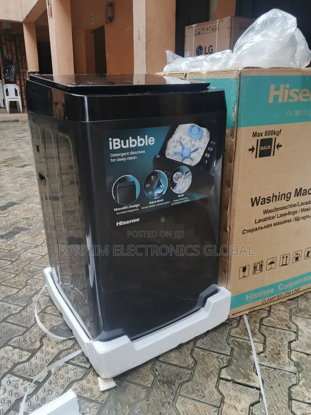  Hisense 17kg Top Loader Washing Machine 