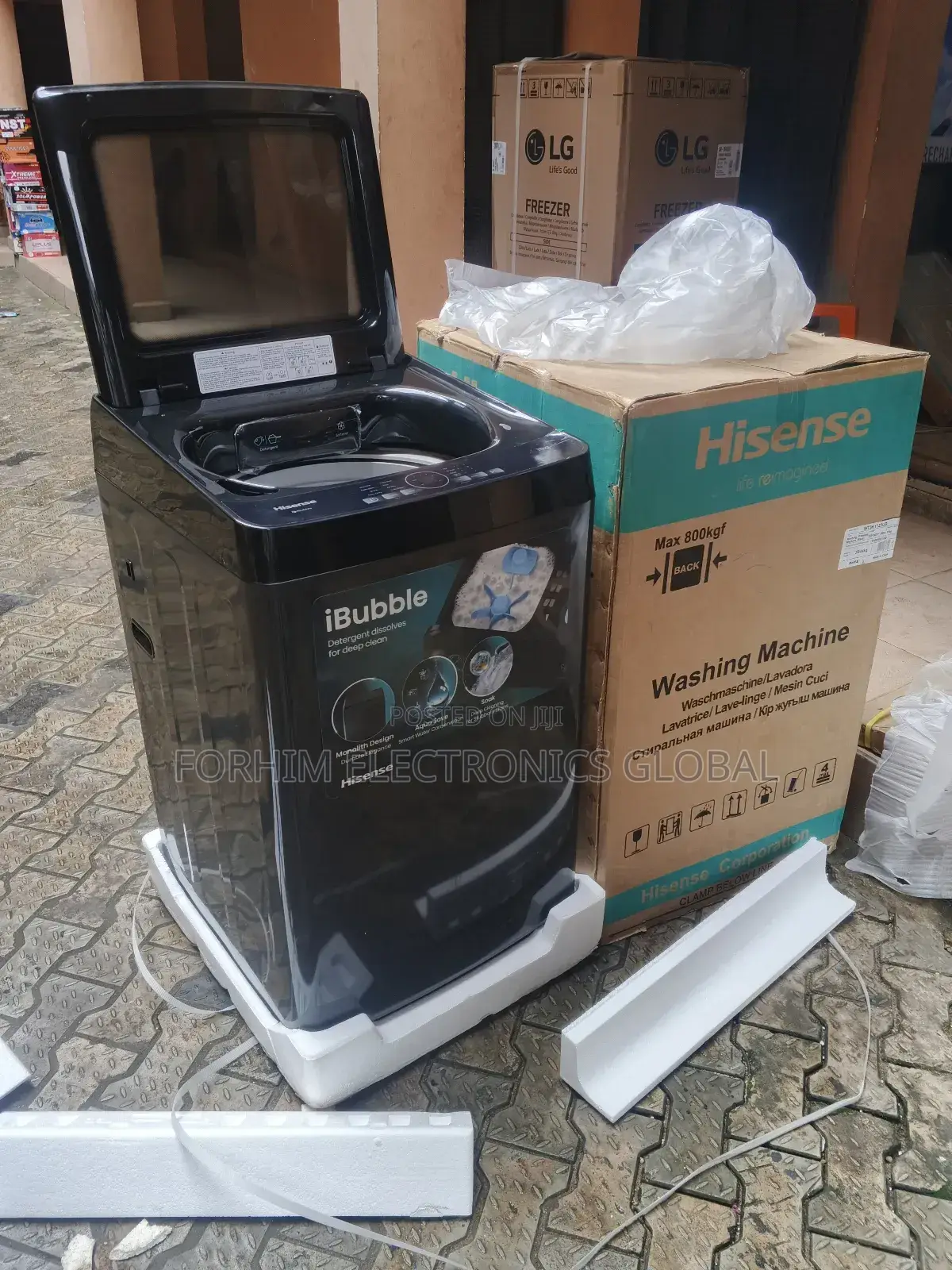  Hisense 17kg Top Loader Washing Machine 
