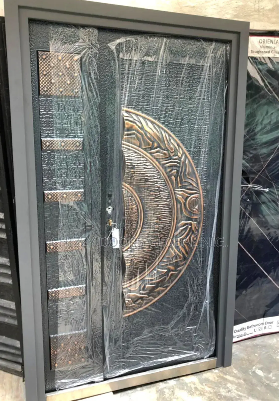 Italian Copper Cast the Full Gauge 100mm Security Standard 7ft by 4ft