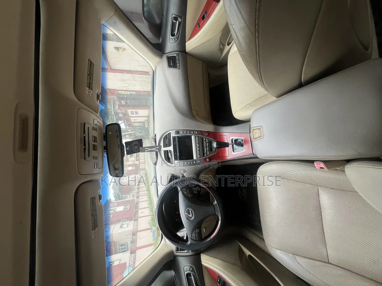 Lexus ES 350 2008 Red