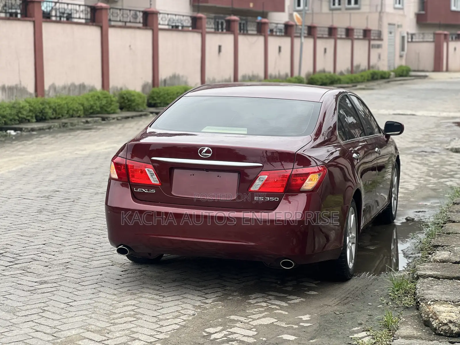 Lexus ES 350 2008 Red