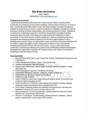 Job Application