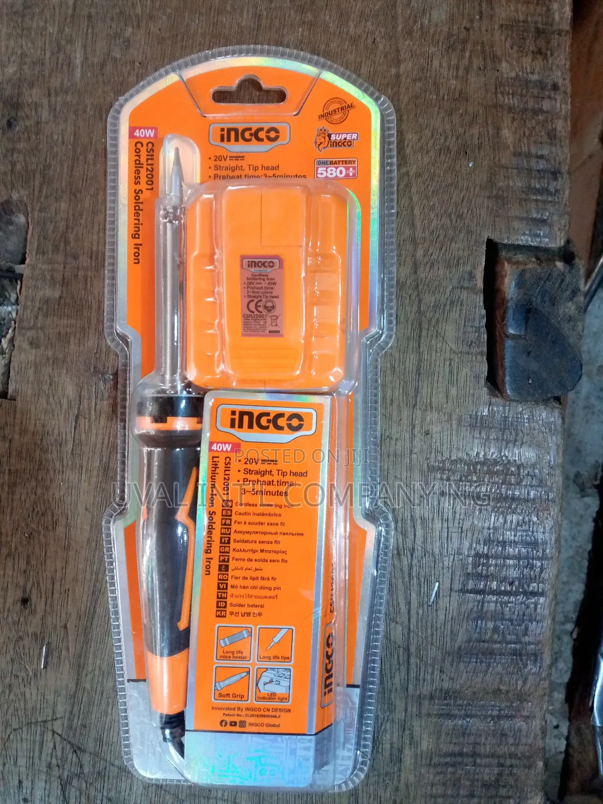 Cordless Soldering Iron