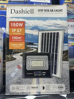150w Solar Flood Light All in One