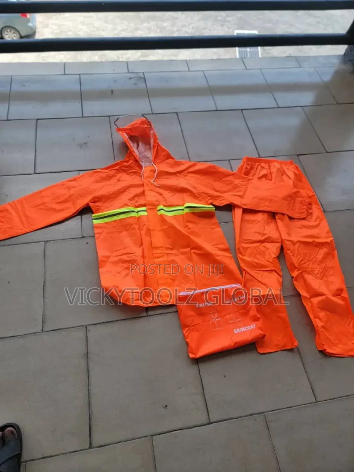 Orange Raincoat (Up and Down)