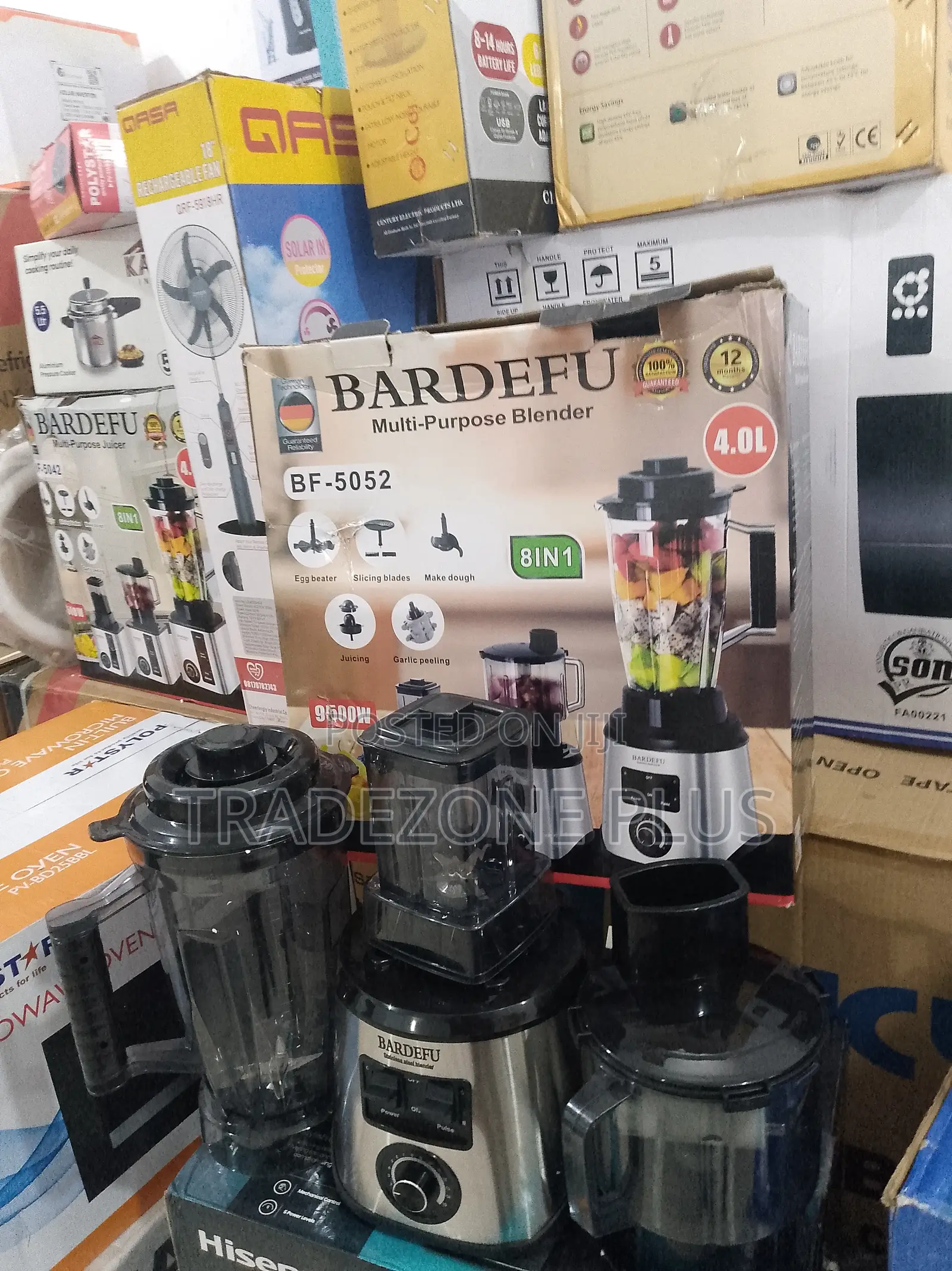 Bardefu Multi-Master 8 in 1 Blender Bf 5042