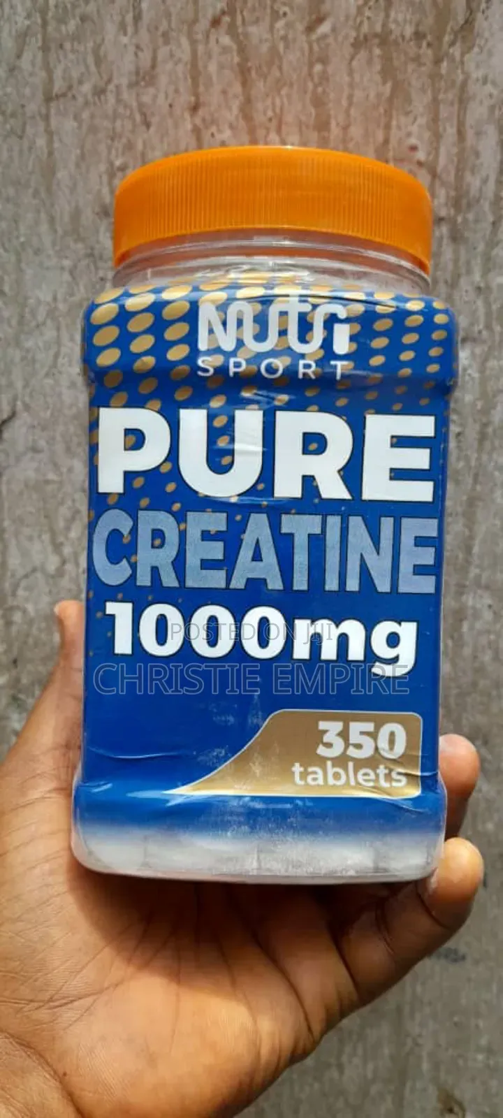 Nutr Sport Pure Creatine Monohydrate Tablets