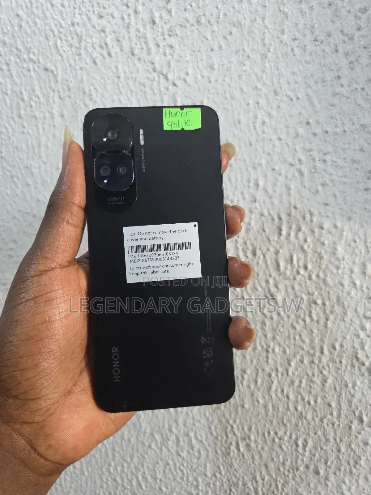 Honor 90 Lite 256 GB Black