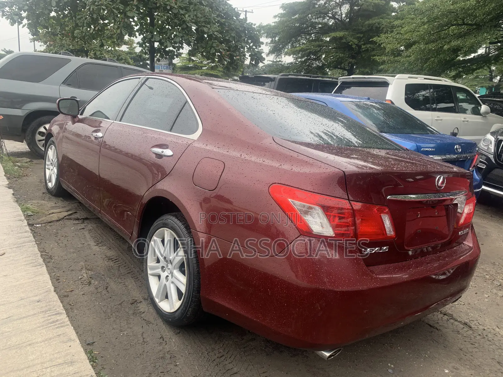 Lexus ES 350 2008 Red