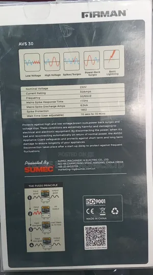 Firman Surge Protector 30 Amps