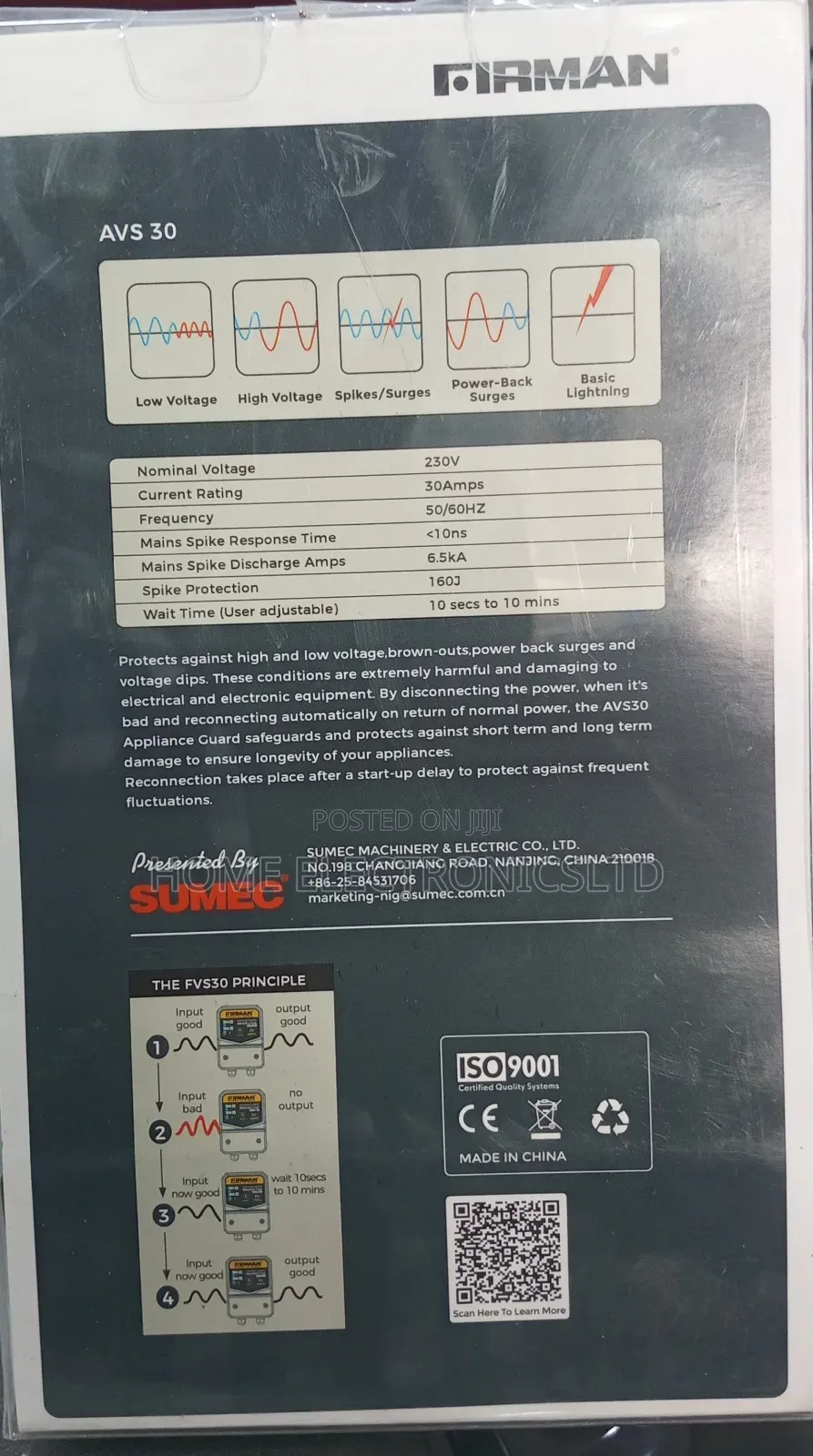 Firman Surge Protector 30 Amps