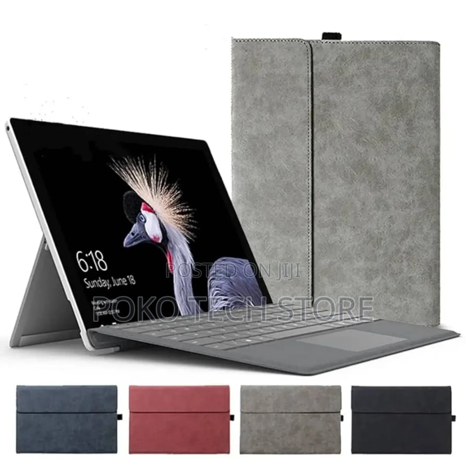 Leather Shockproof Full Body Case For Surface Pro 12