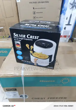 Silver Crest Extra Large Air Fryer – Oil-Free Cooking 12l