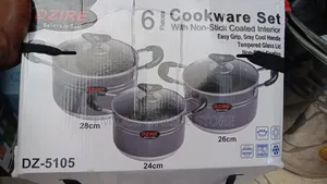 Nonstick Pot Set of 3 With Covers