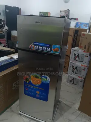 Polystar Double Door Refrigerator 225l – Sleek Efficient Cooling
