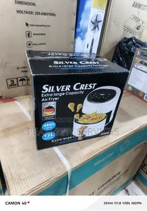 All-in-One Kitchen Solution – Silver Crest 12l Air Fryer With 3500w