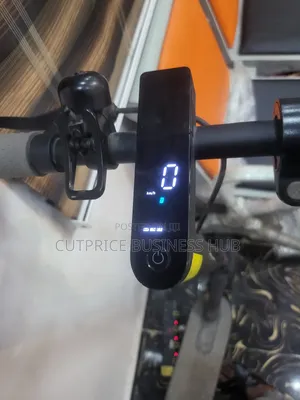 Electric Scooter With Digital Display