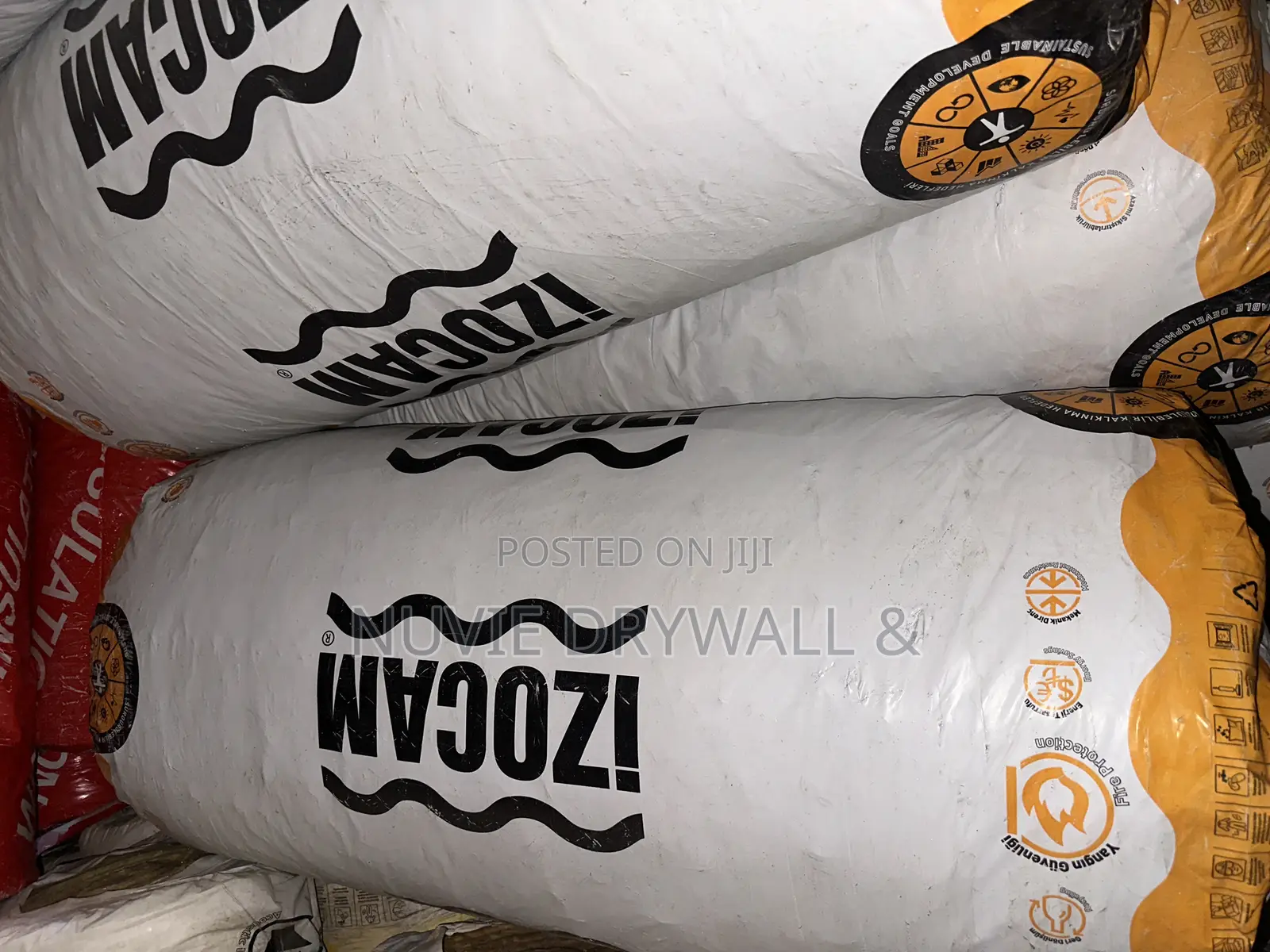 Izocam Insulation Rockwool With Wire Mesh 50mm