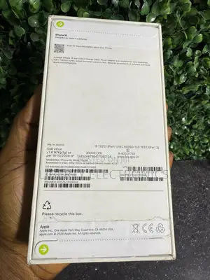 New Apple iPhone 16 256 GB White