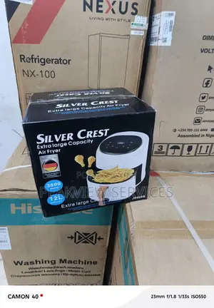 Silver Crest 12l Family Size Air Fryer – 3500w, Multi-Layer Cooking