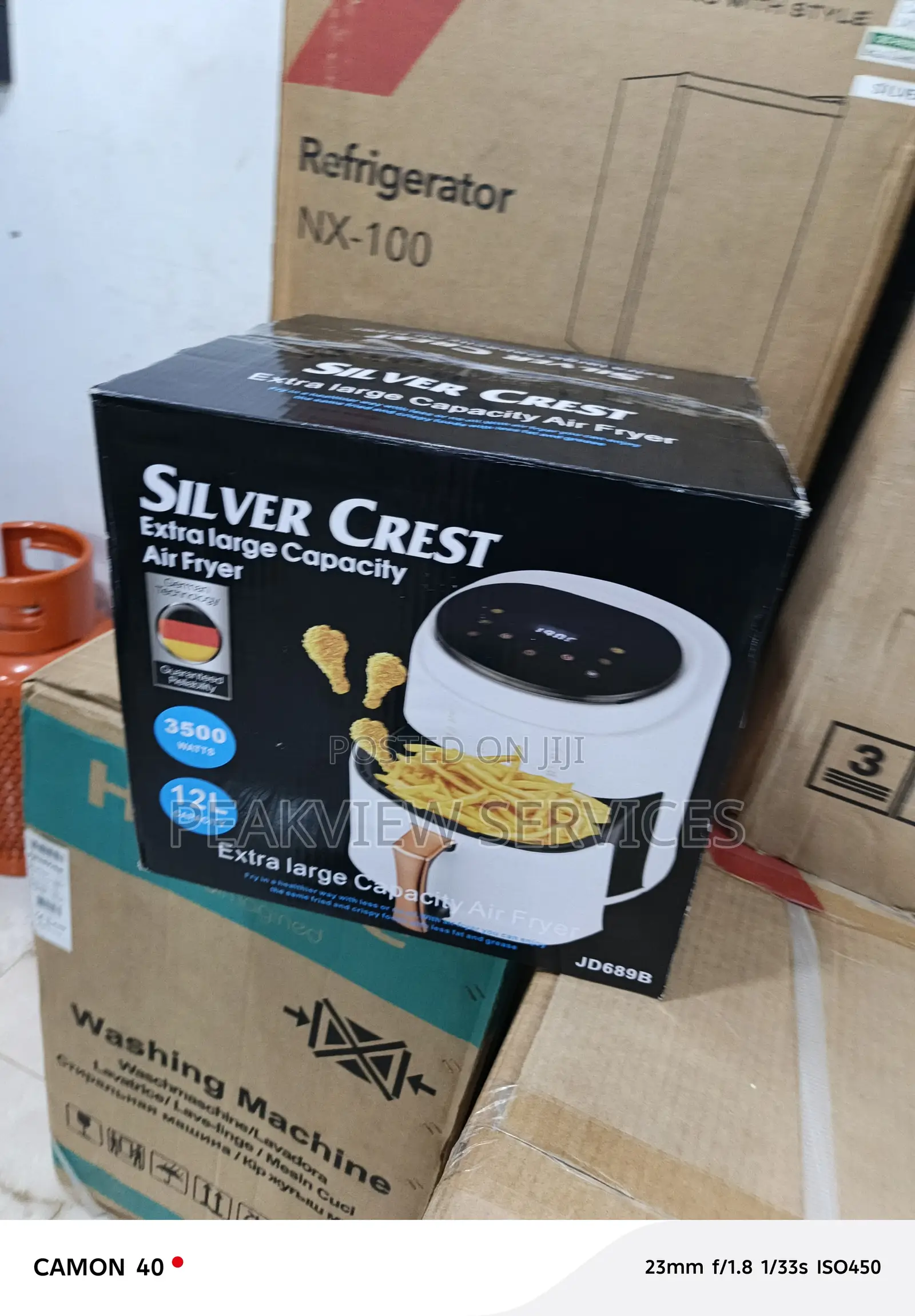 Silver Crest 12l Digital Air Fryer – Oil-Free, Multi-Function