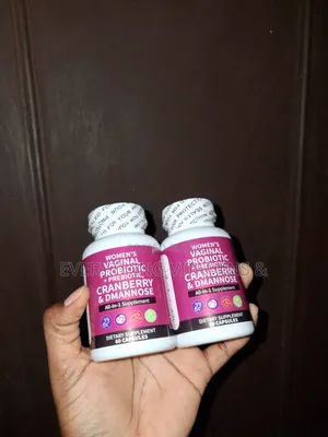 Vaginal Probiotic+Prebiotic Cranberry D-Mannose All-in-1 Supplement