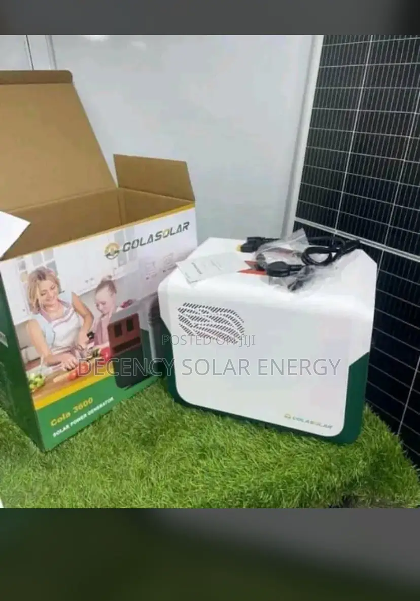 3.6 KWH Cola Solar Generator