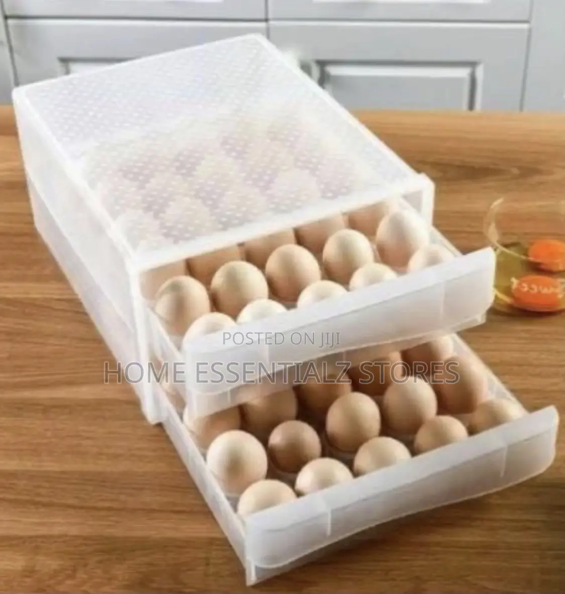 Eggs Crates Storage Drawer - 2 Layers Eggs Crates