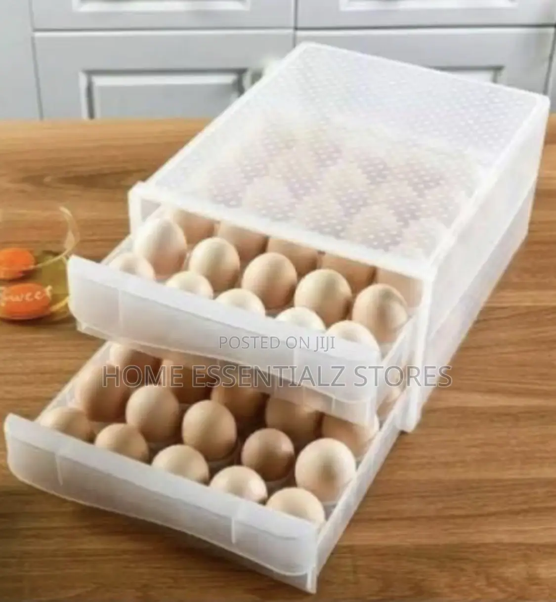 Eggs Crates Storage Drawer - 2 Layers Eggs Crates