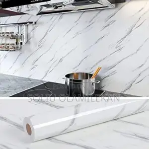 Self Adhesive Marble Design Wallpaper-60cm X 5m - 10 Rolls