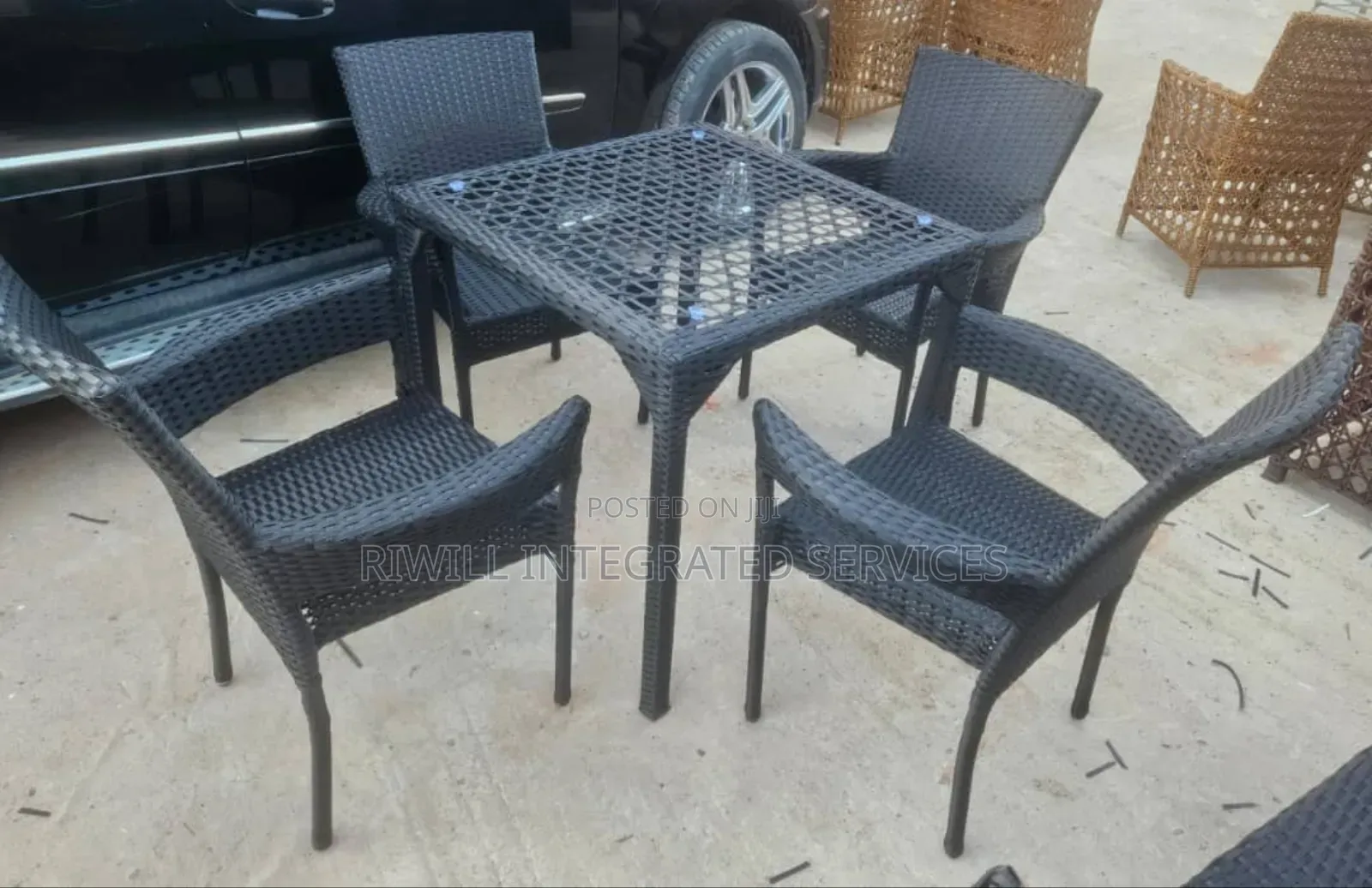Hotel Table With Four Chairs