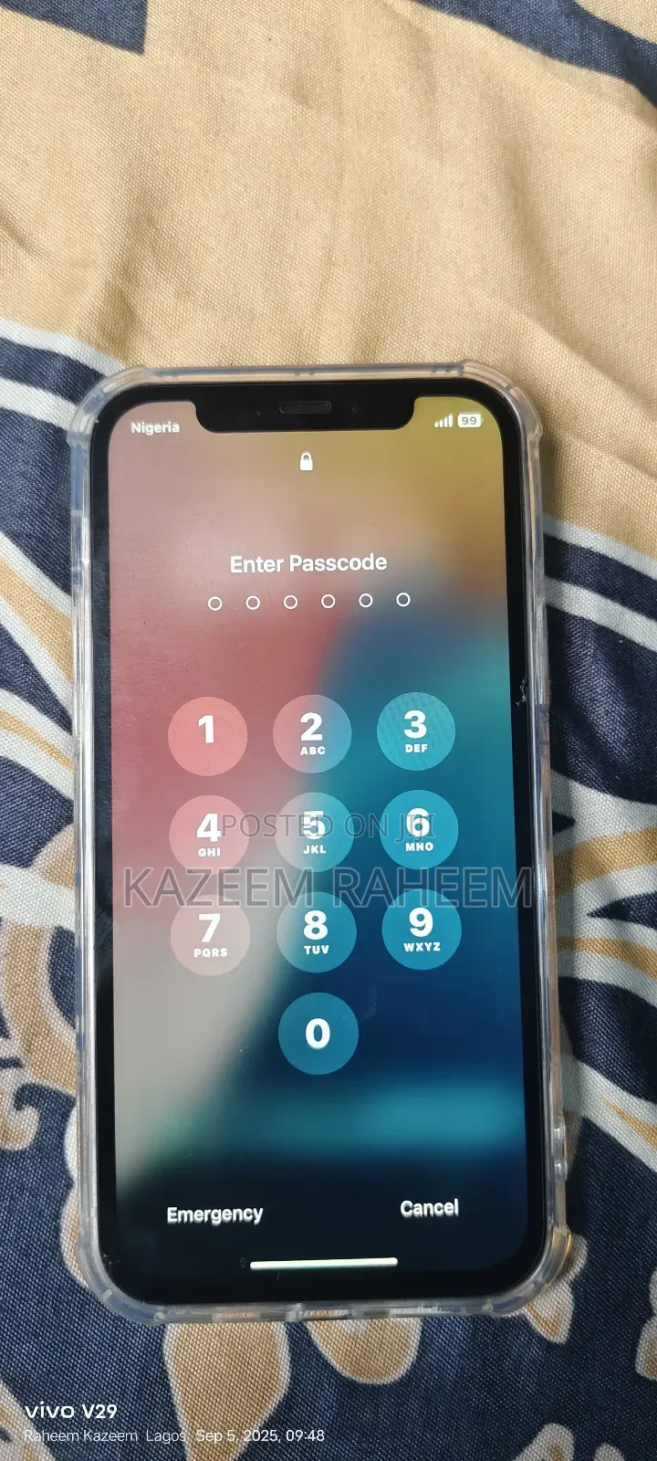 Apple iPhone 12 64 GB White in Yaba Mobile Phones, Kazeem Raheem
