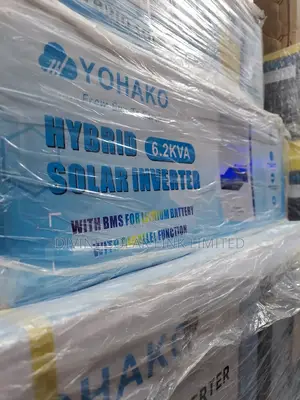Yohako Hybrid Inverter 6.2kva 48volt,
1year Warranty